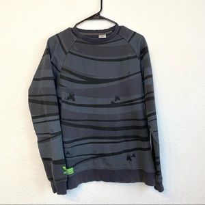 Adidas x mysterious al Collab crew neck sweater sz m